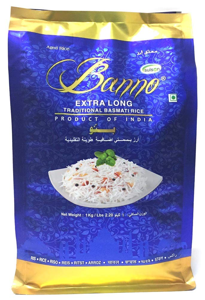 Banno: 1kg Basmati Rice