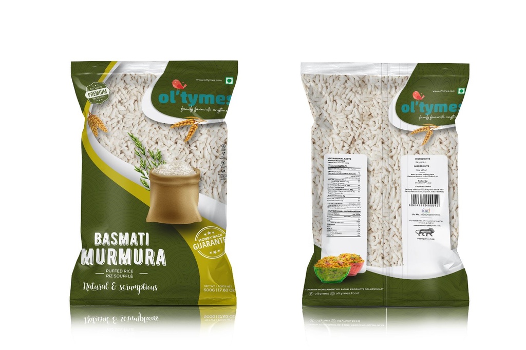 OLTymes: 500g Puffed Rice Basmati (Mumra)