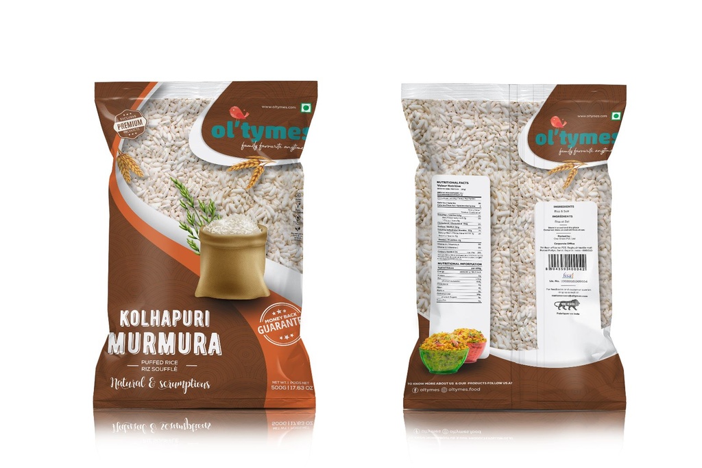 OLTymes: 500g Puffed Rice (Mumra) Kolhapuri