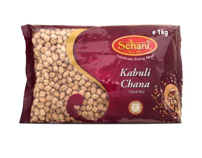Schani: 1kg White Chickpeas (Kabuli Chana)