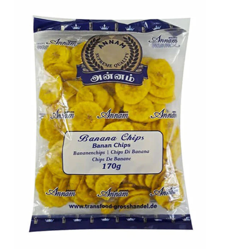 Annam: 170g Banana Chips plaintain Salt