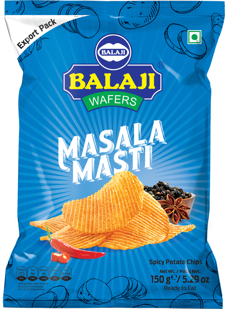 Balaji: 135g Masala Masti Potato Chips