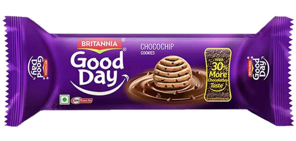 Britania: 120g GoodDay Chocochip