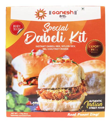 Ganesh Bhel: 170g Bhel Kacchi Dabeli Family Pack