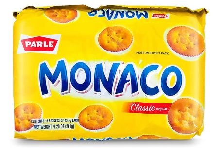 Parle: 261g Monaco Salted Parle Biscuits