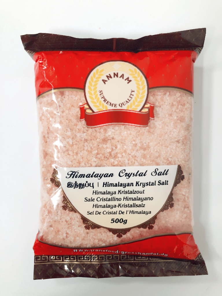 Annam: 500g Himalaya Pink Salt Crushed