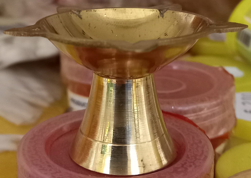 NW Pooja: Copper Diya small