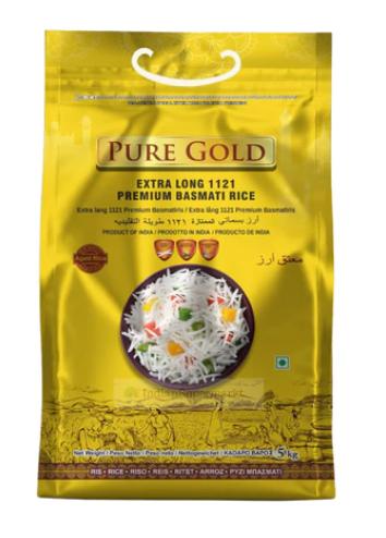 Pure Gold: 5kg Basmati Rice