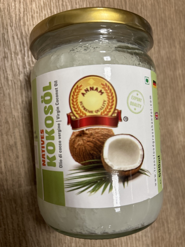 Annam: 500ml Coconut Oil
