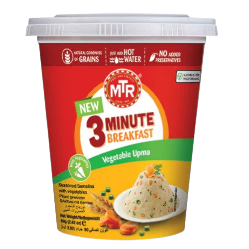 MTR: 80g Veg. Upma (Cup)