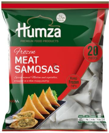 Humza: 650g Fleisch/ Meat Samosa (Halal)