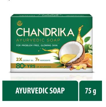 Chandrika: 75g Soap