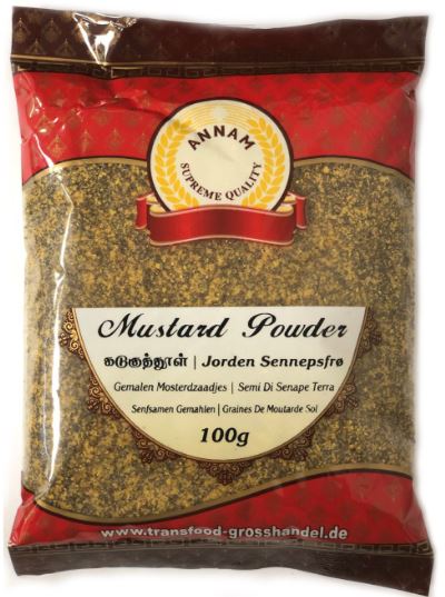 Annam: 100g Mustard Seeds Powder (Brown)