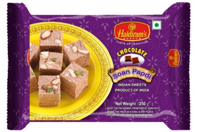 Haldiram: 250g Chocolate Soanpapdi