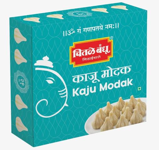 Chitale: 250g Kaju Elaichi Modak (21 pcs)