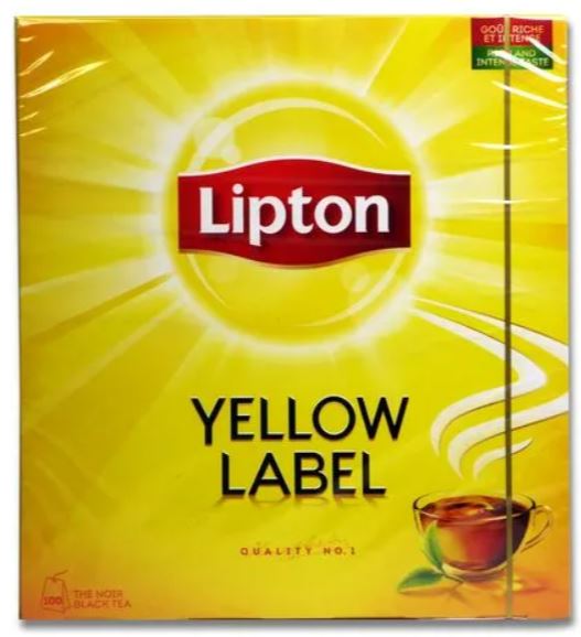 Lipton: 100s Yellow Label Tea Bags