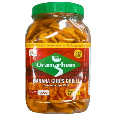 Gramarhein: 250g Banana Chips Chilli