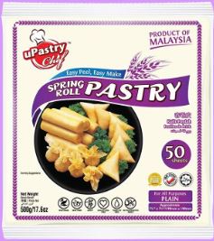 Upastry: 400g Spring roll dough/ Frühlingsrollteig
