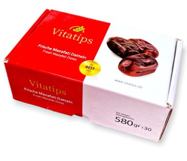 Vitatips: 580g Dates