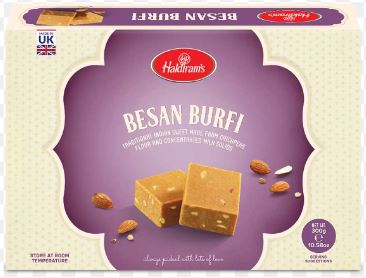 Haldiram: 300g Besan Burfi