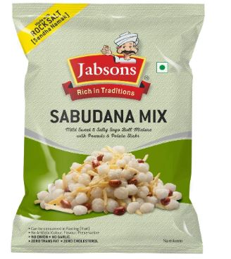 Jabsons: 180g Sabudana Mix Namkeen