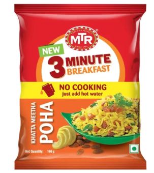 MTR: 160g INST. Poha Khatta Mitha