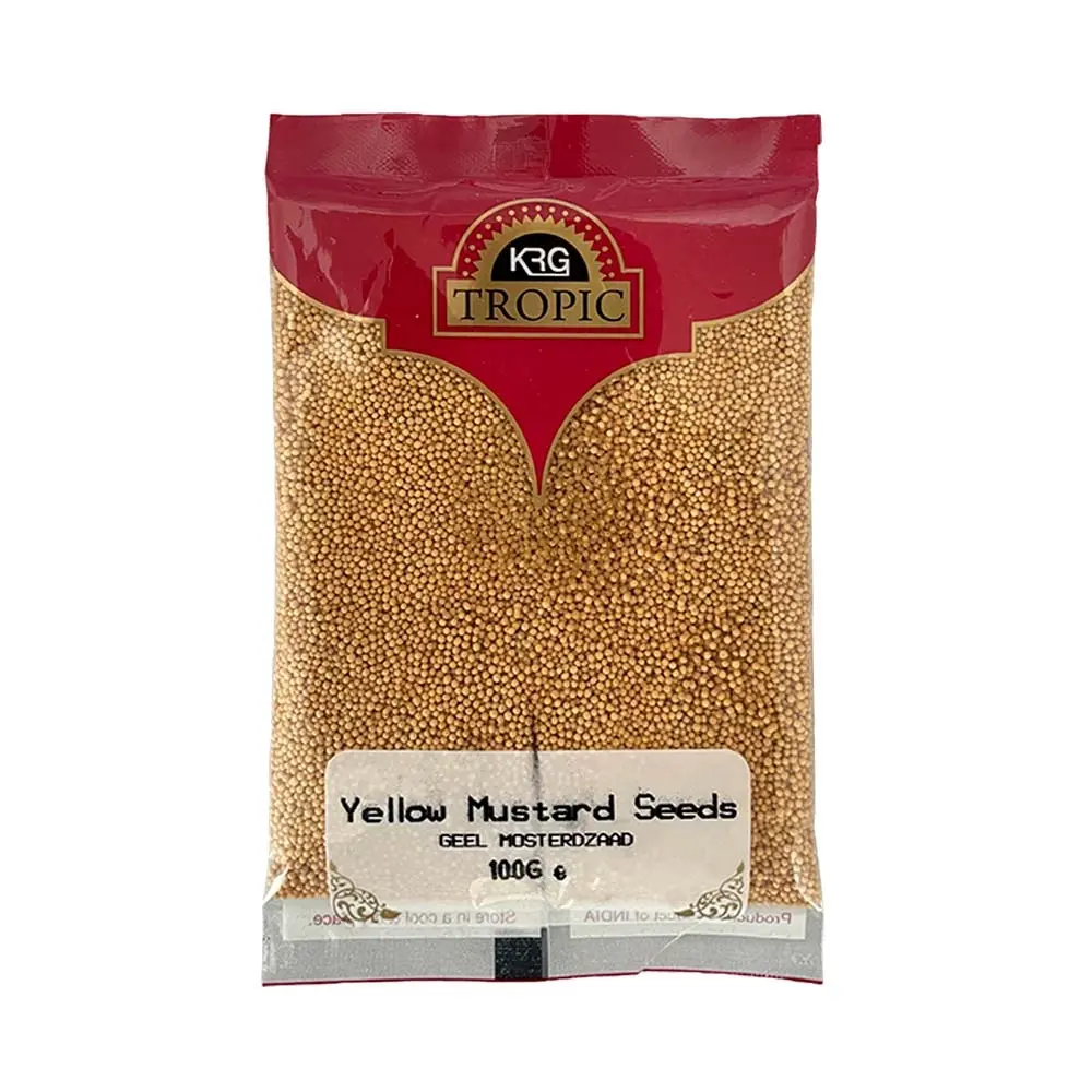 KRG: 100g Yellow Mustard Seeds