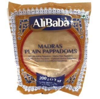 AB: 200g Madras Plain Papad
