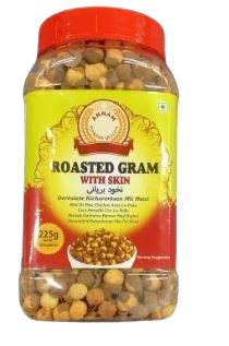 Annam: 225g Roasted Chana With Skin (Jar)