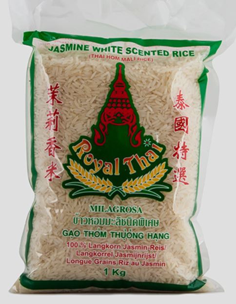 Royal Thai: 1kg Long grain Jasmin Rice
