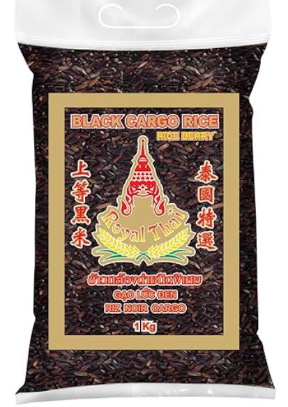 Royal Thai: 1kg Black Long Grain Rice