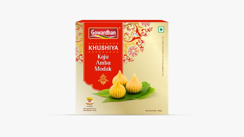 Chitale: 250g Amba Kaju Modak (21 pcs)