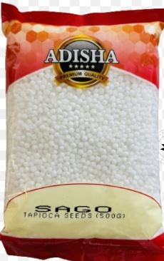 Adisha: 500g Tapioca (Sabudana / Sago)