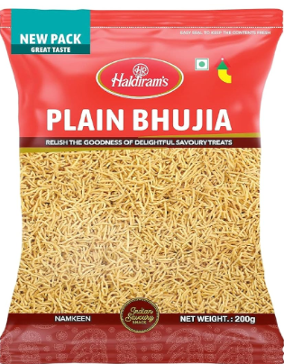 Haldiram: 400g Bhujia Plain