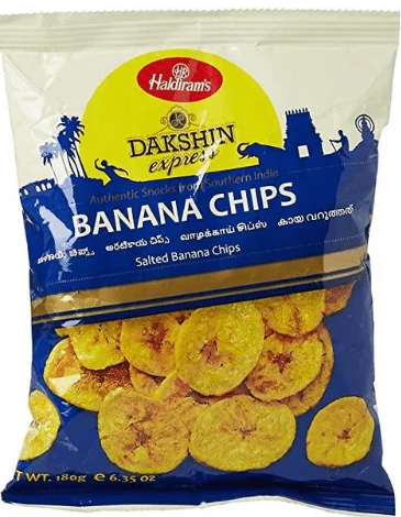 Haldiram: 180g Dakshin Banana Chips