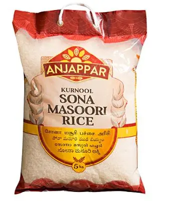 Anjappar: 5kg Sona Masoori