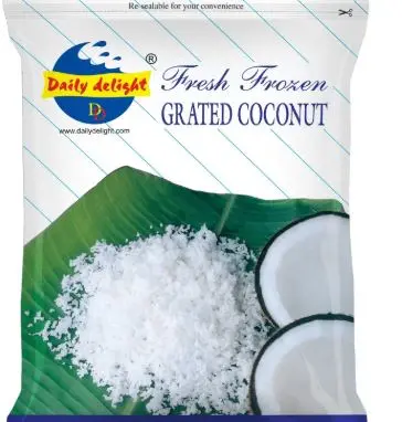 Daily Delight: 400g Frozen Grated Coconut