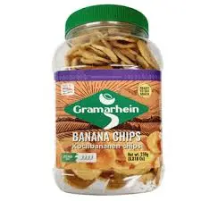 Gramarhein: 250g Banana Chips Pepper in Jar