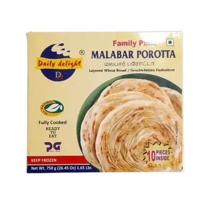 Daily Delight: 750g Family Malabar Porotta