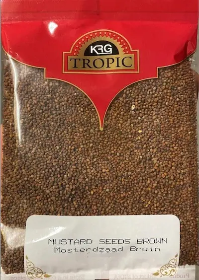 KRG: 400g Mustard Seeds Brown