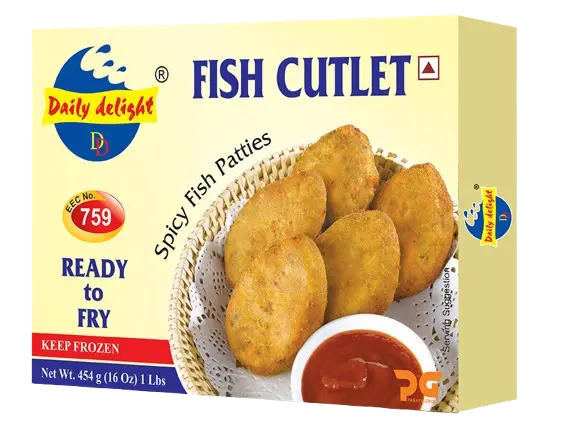 Daily Delight: 454g Fish Cutlet 