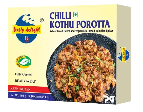 Daily Delight: 400g Chilli Kothu Paratha