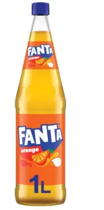 Fanta: 1l Orange + pfand