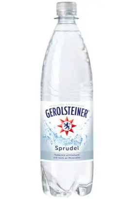 Gerolsteiner: 1l Sprudel + pfand