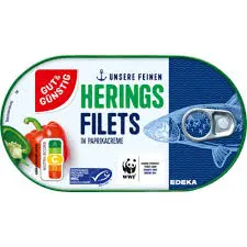 G&G: 200g Heringsfilet Paprika cream