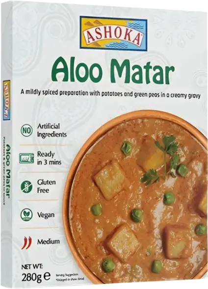 Ashoka: 280g Instant Aloo Matar