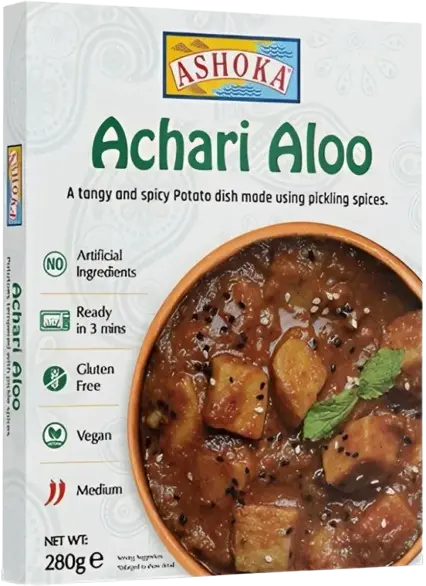 Ashoka: 280g Instant Achari Aloo