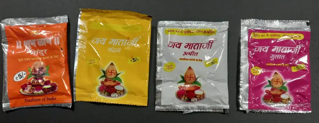 Abir/ Gulal/ Sindur/ Chandan/ Kumkum