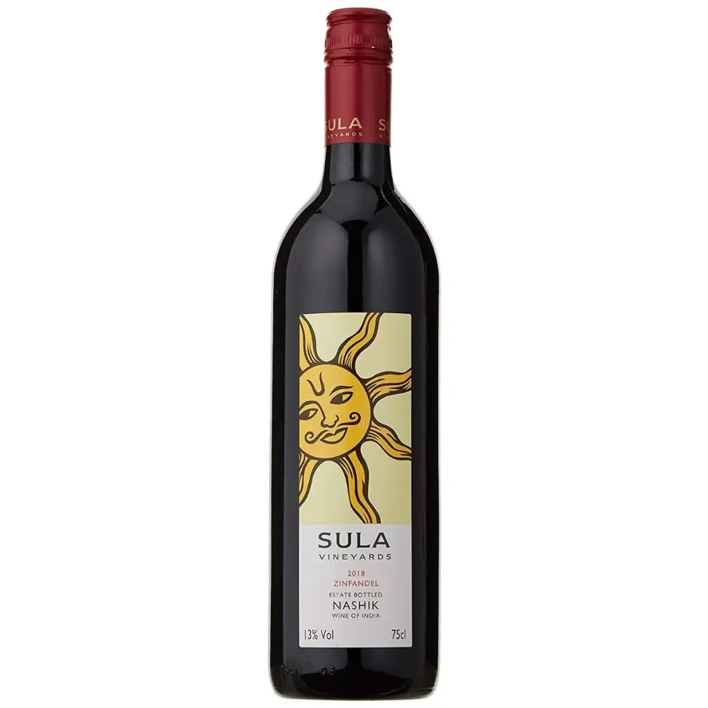 Sula: 750ml Red Zinfandel wine