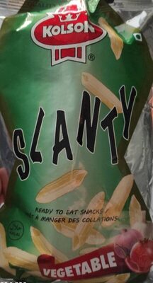 Kolson: 60g Slanty Chips Vegetable